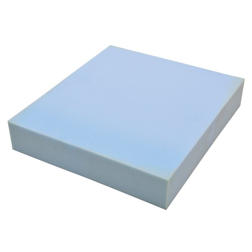 142 - 30 STANDARD BLUE CUSHIONS, GRADE 33 FOAM.

SIZE IN INCHES 22