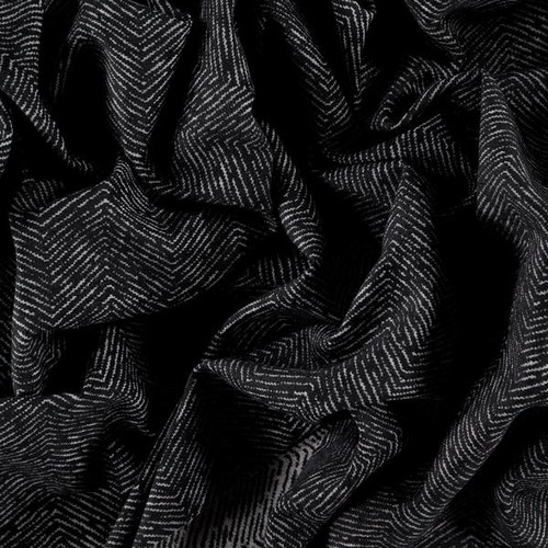 3 - 3M OF EVOKE DARE ONYX COL 08 FABRIC - WIDTH: 147cm (58