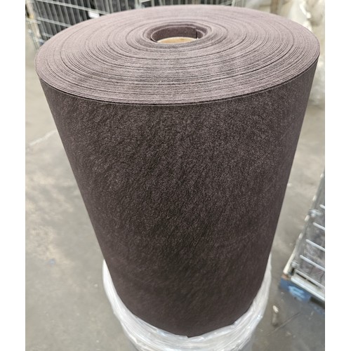 61 - 3 X BROWN NEEDLEPUNCH ROLLS (150M PER ROLL)
WIDTH: 152CM (60