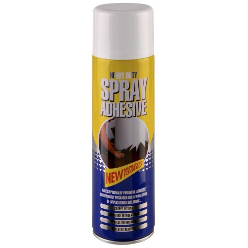 201 - 60 CANS OF ADHESIVE SPRAY. (5 BOXES, 500ML PER CAN)

STARTING BID £1.30 PER CAN