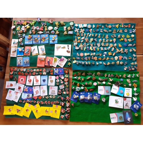 6 - Large Collection of Collectable Pin Badges - Various Subjects