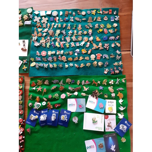 6 - Large Collection of Collectable Pin Badges - Various Subjects