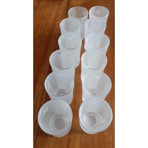 203 - 12 x Original Jagermeister Shot Glasses