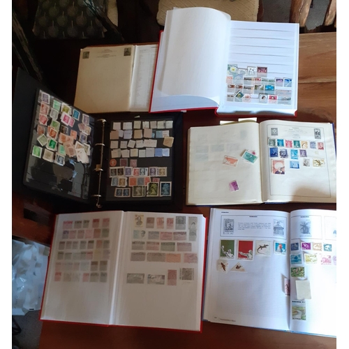 210 - Albums of Worldwide Stamps plus other empty Albums