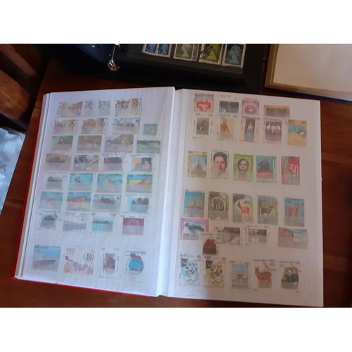 210 - Albums of Worldwide Stamps plus other empty Albums