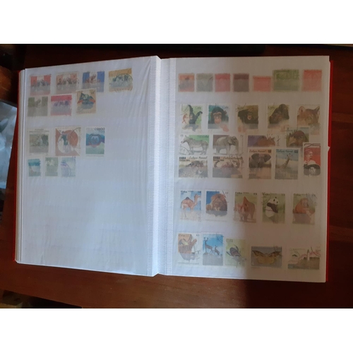 210 - Albums of Worldwide Stamps plus other empty Albums