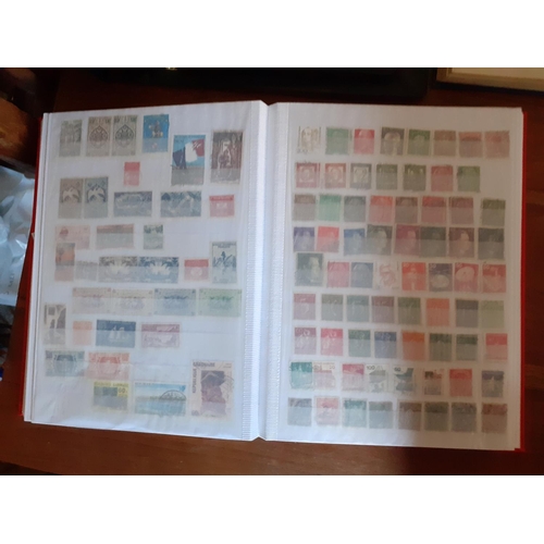 210 - Albums of Worldwide Stamps plus other empty Albums