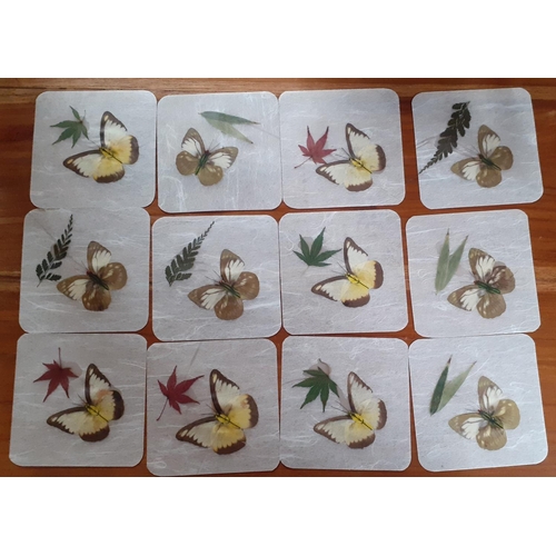 24 - Collection Of Butterfly Mats