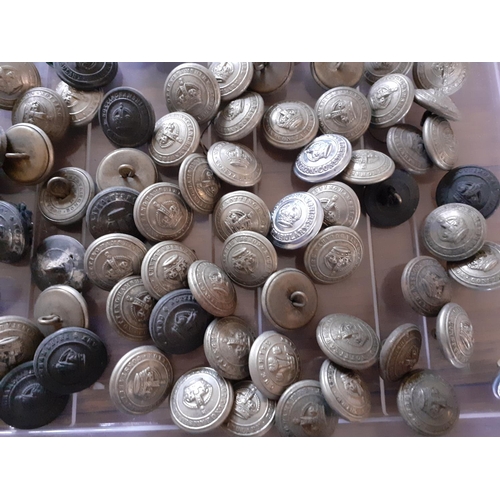 44 - Vintage Nottinghamshire Police Uniform Buttons  -Various Materials