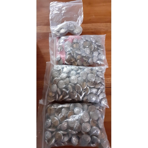 46 - Huge Collection of Cheshire Constabulary Police Uniform Buttons - Well over 500 Buttons