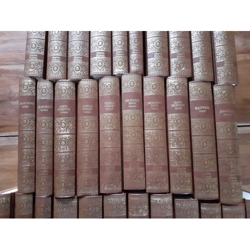 51 - Thirty Two Hardback Charles Dickens Books