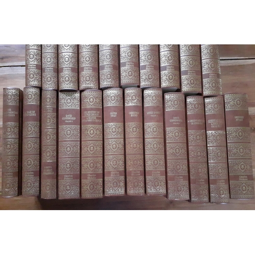 51 - Thirty Two Hardback Charles Dickens Books