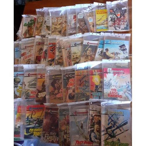 58 - Large Collection of Comic Books - Military Themed - Various Titles