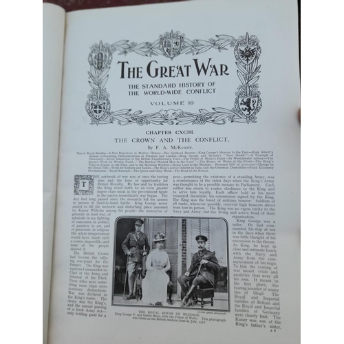 64 - The Great War Volumes 1 to 13 Hardback Books