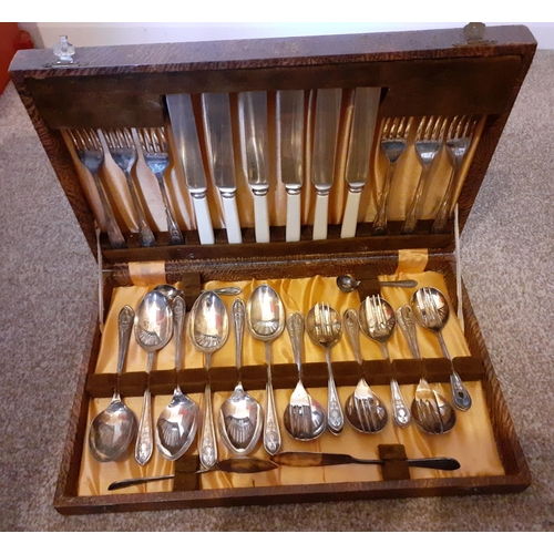 291 - Boxed EPNS Cutlery Set