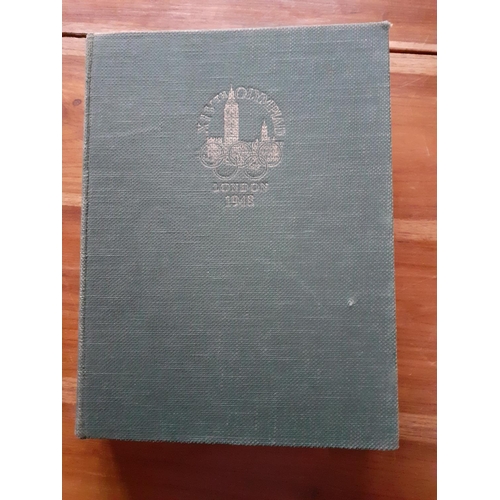 84 - 1948 London Olympic Games Opening Ceremony Official Programme ( Some Signatures on Front and Back). ... 