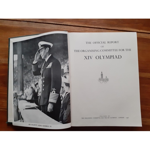 84 - 1948 London Olympic Games Opening Ceremony Official Programme ( Some Signatures on Front and Back). ... 