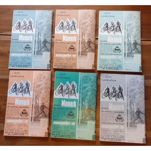 95 - 1958 European Athletics Championship Daily Programmes (6) - Stockholm