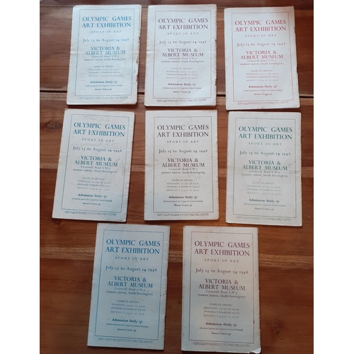 96 - 1948 London Olympic Games Daily Programmes ( 8 )