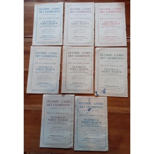 97 - 1948 London Olympic Games Daily Programmes ( 8 )