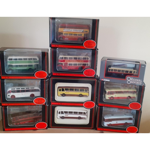 121 - Ten x Exclusive First Editions Die Cast Buses in Boxes of Issue