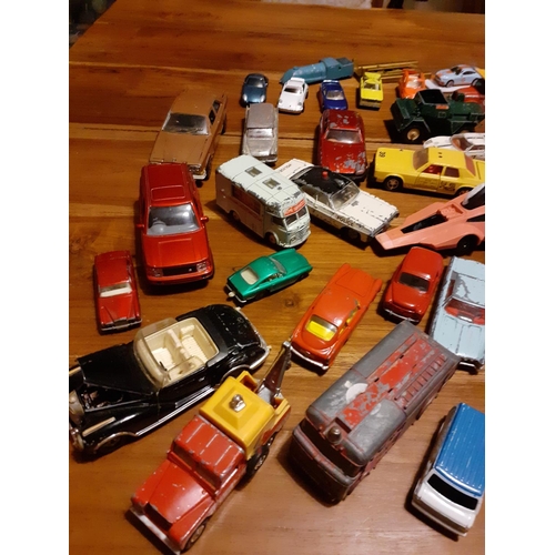 133 - Very Large Collection of Die Cast Vehicles - Mixed Lot including CORGI DINKY and Lesney etc