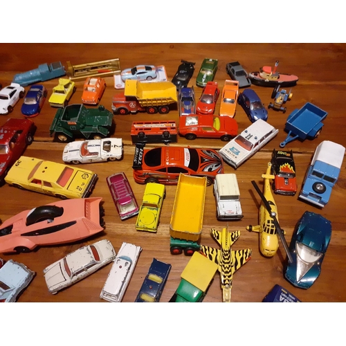 133 - Very Large Collection of Die Cast Vehicles - Mixed Lot including CORGI DINKY and Lesney etc