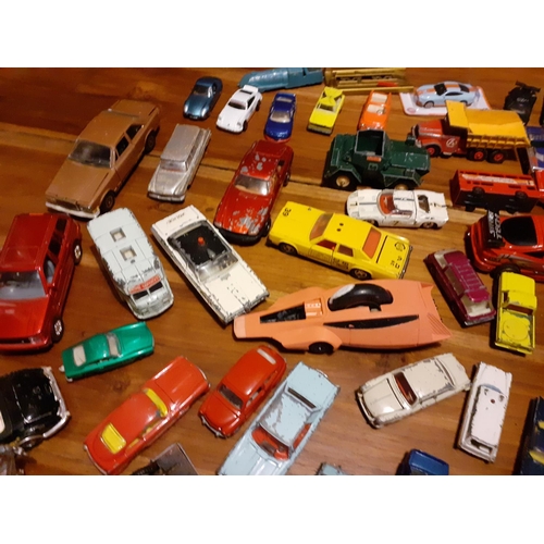 133 - Very Large Collection of Die Cast Vehicles - Mixed Lot including CORGI DINKY and Lesney etc