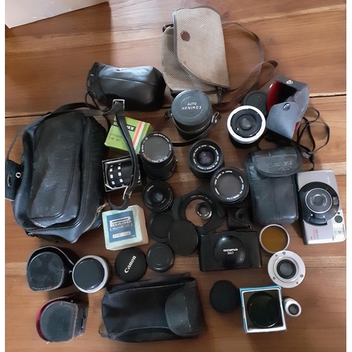 149 - Collection on Camera's and Various Lenses