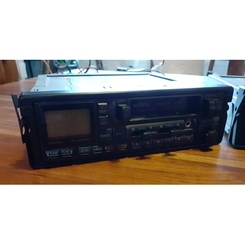 359 - Two old Saisho Car Radio Systems.  Both XR30 Editions