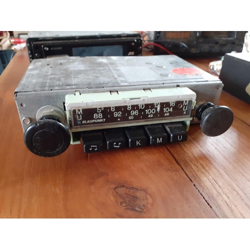 360 - Four Old Car Stereo Radios. All Different and Untested