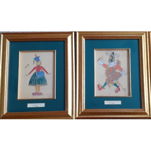 156 - Eight Bolshoi Nutcracker Limited Edition Prints in Frames. Number 3677 of 5000