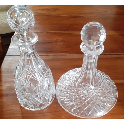 363 - Pair of Glass Decanters