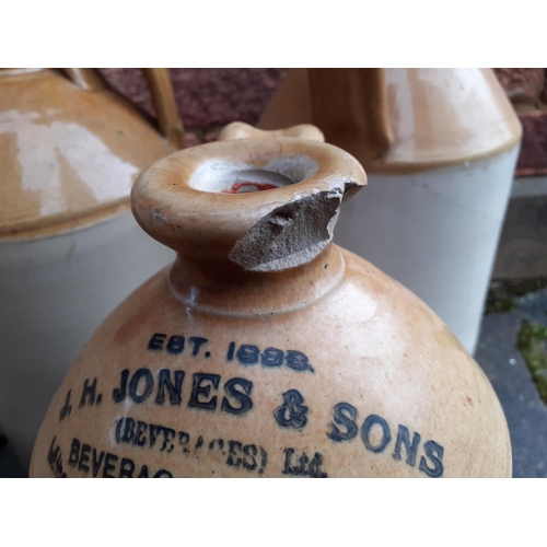 179 - Five Flagon Bottles. One with cracked top