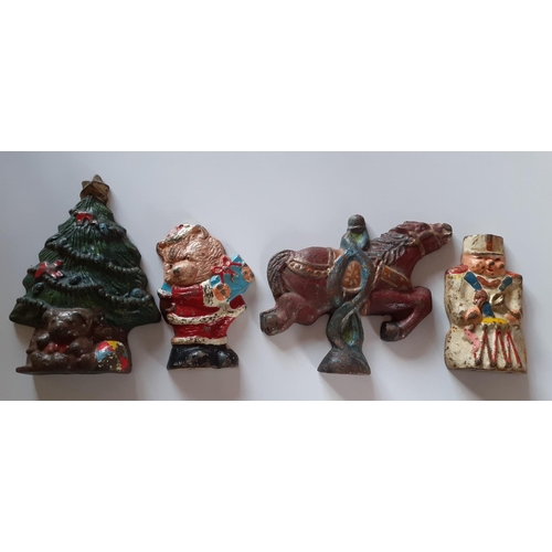 18 - Vintage Cast Metal Plaques