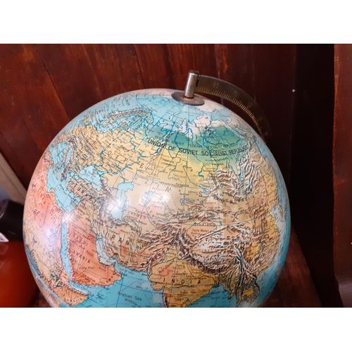 19 - Vintage Globe on Stand C1960's