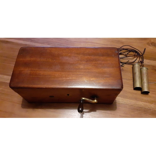 22 - Magneto Electric Shock Machine supplied by P McElroy Manchester. In working order!