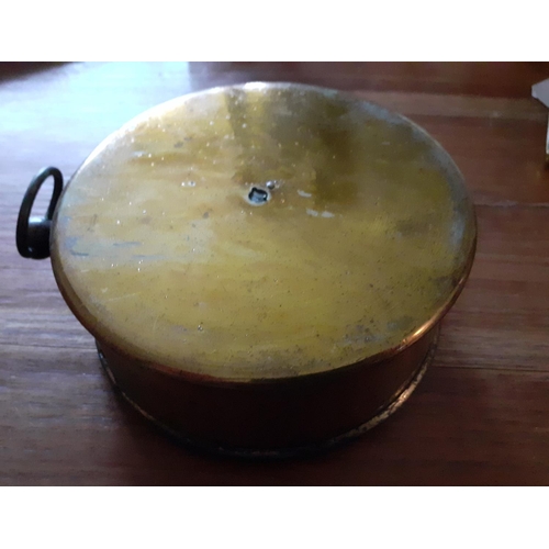 28 - Italian Ships Metal Barometer  - 13cm Diameter