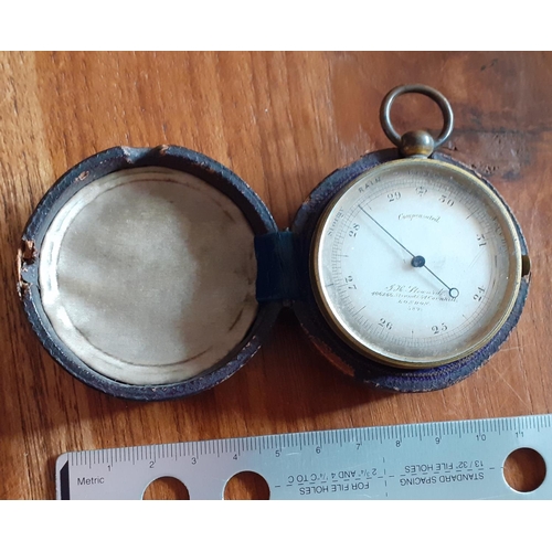 33 - Early Pocket Barometer by Stewards of London