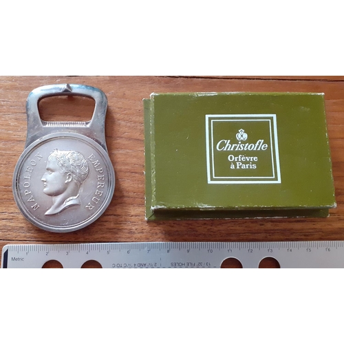 17 - Christofle Boxed Bottle Opener