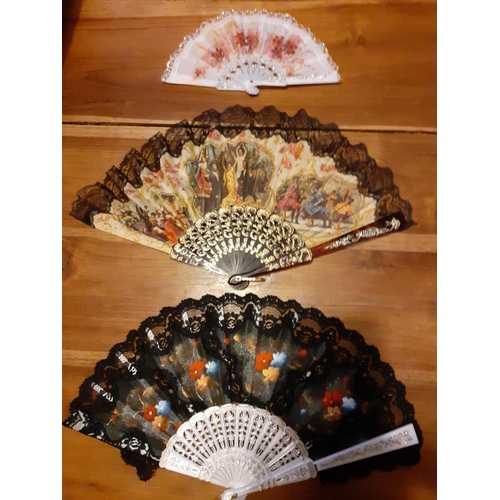 41 - Three Different Hand Fans