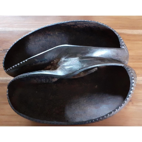 55 - Coco De Mer Shell Basket - Early 1900's30cm Long