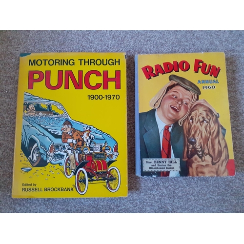 5 - Two Vintage Hardback Annuals. Radio Fun 1960 and Punch 1970