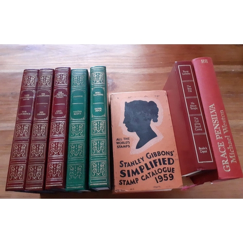 9 - Small Collection of Non Fiction Reference Hardback Books and Novels