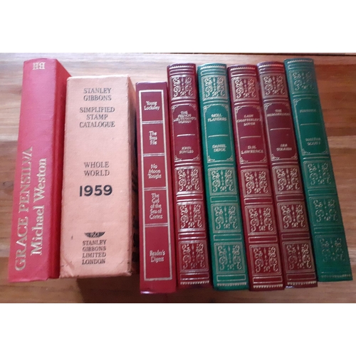 9 - Small Collection of Non Fiction Reference Hardback Books and Novels