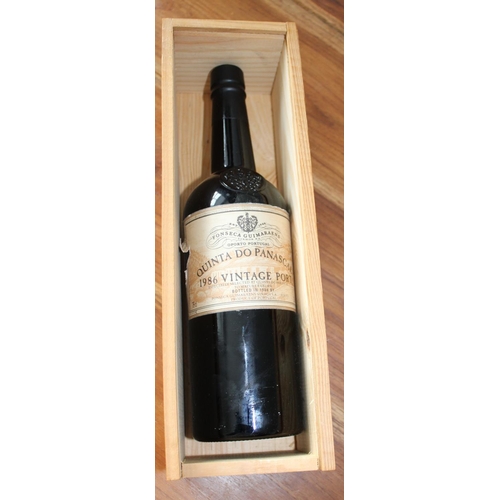 6 - Boxed Bottle of Vintage 1986 Quinta Do Panascal Port