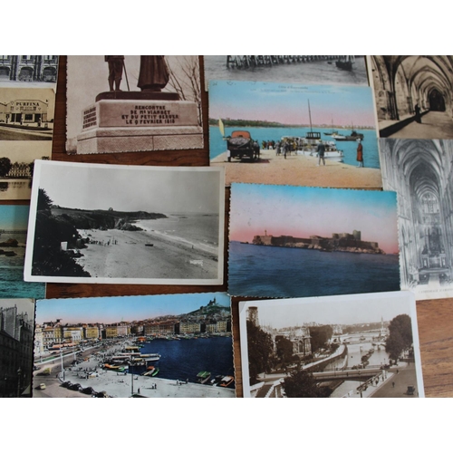 26 - Large Collection of Picture Postcards from Various FRENCH destinations