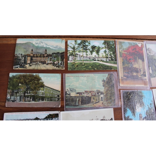 28 - Collection of Black & White and Colour Picture Postcards. Mainly USA however other cards featuring B... 