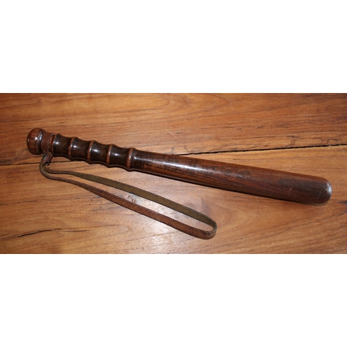 39 - Old Police Truncheon - Stamped 1976