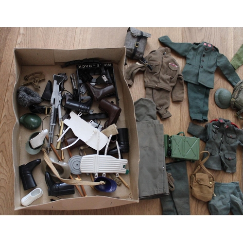 12014 - Numerous Vintage Action Man Outfits and Accessories. One still in original package. Excellent Condit... 